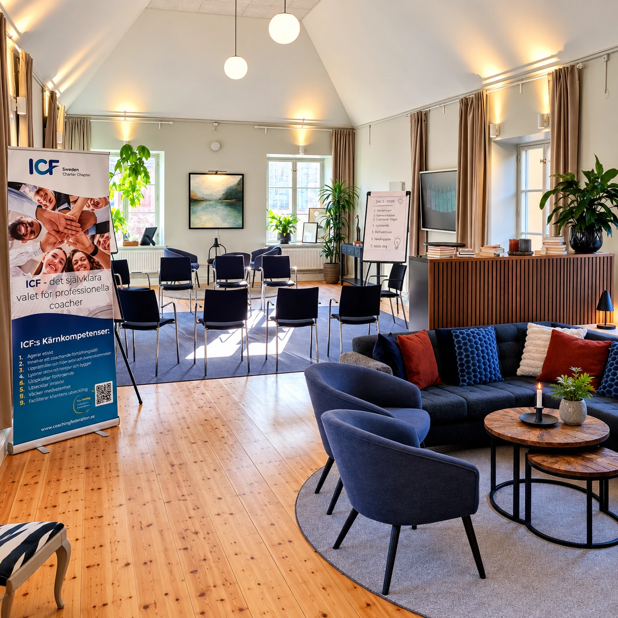 Leapfrogs utbildningslokal på Långholmen i Stockholm